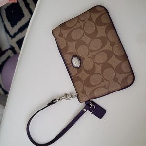 Coach wristlet NWOT